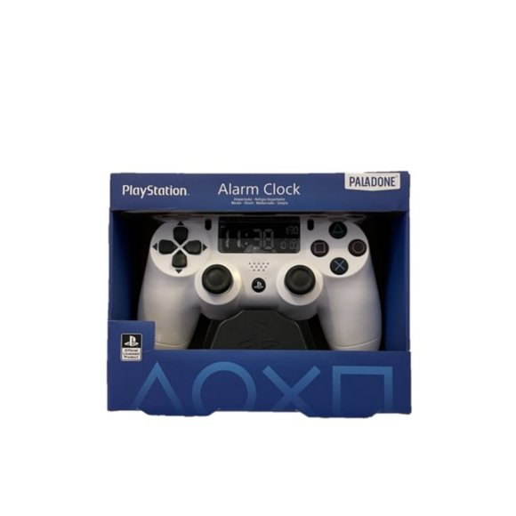 Playstation Controller Alarm Clock - White - Paladone - New Sealed
